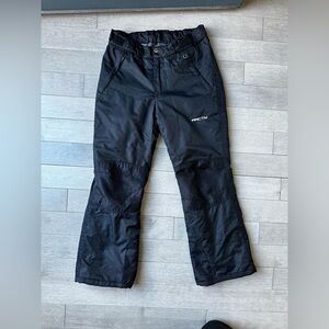Kids Youth Black Arctix Snowboarding Ski Outdoor Insulated Snowpants Medium